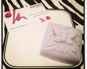 Hand Crafted CAMOMILE Butterfly Soap Bar