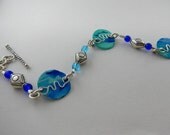 Under the Sea Handpainted Watercolor Bracelet