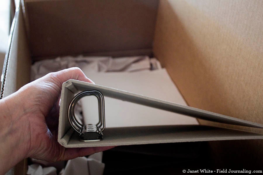Chipboard Field Journal Binder