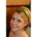 Set of 3 Glitter and Velvet Material Stretch Headband - No Slip, No Glitter Mess, Elastic Back, One Size