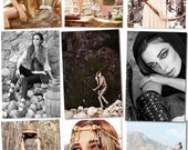 Postcards from "Dragonborn" fashion series inspired by Skyrim