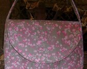 Cute pink and gray purse
