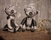 The royal couple (ooak teddy bears)