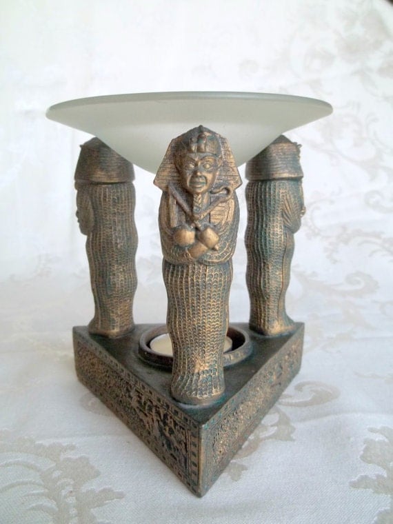Egyptian Liquid Incense Burner by TheCollectorsBin on Etsy