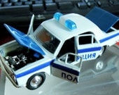 Russian car GAZ 24 Volga Police