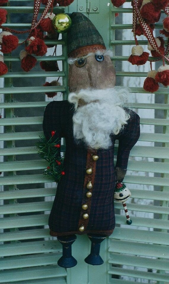 santa claus doll primitive pattern epattern pdf by santa claus doll primitive pattern epattern pdf by
