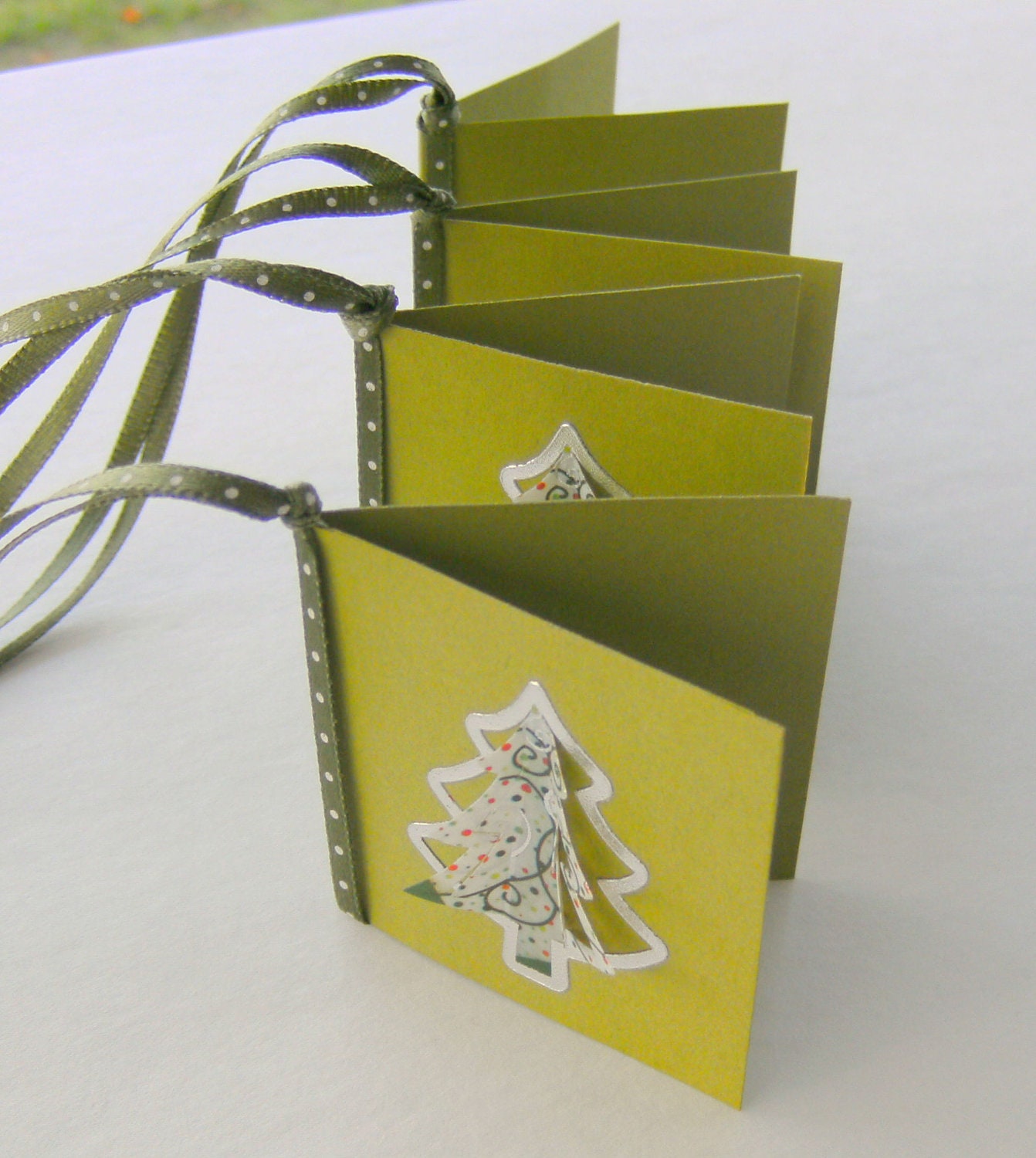 Christmas Holiday Gift Tags Dimensional Trees - creativedesigns