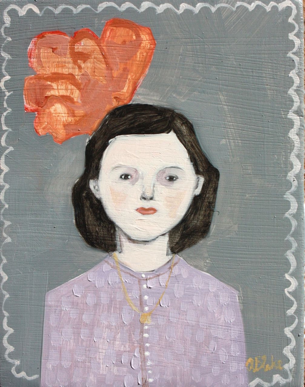 joan - original oil painting
