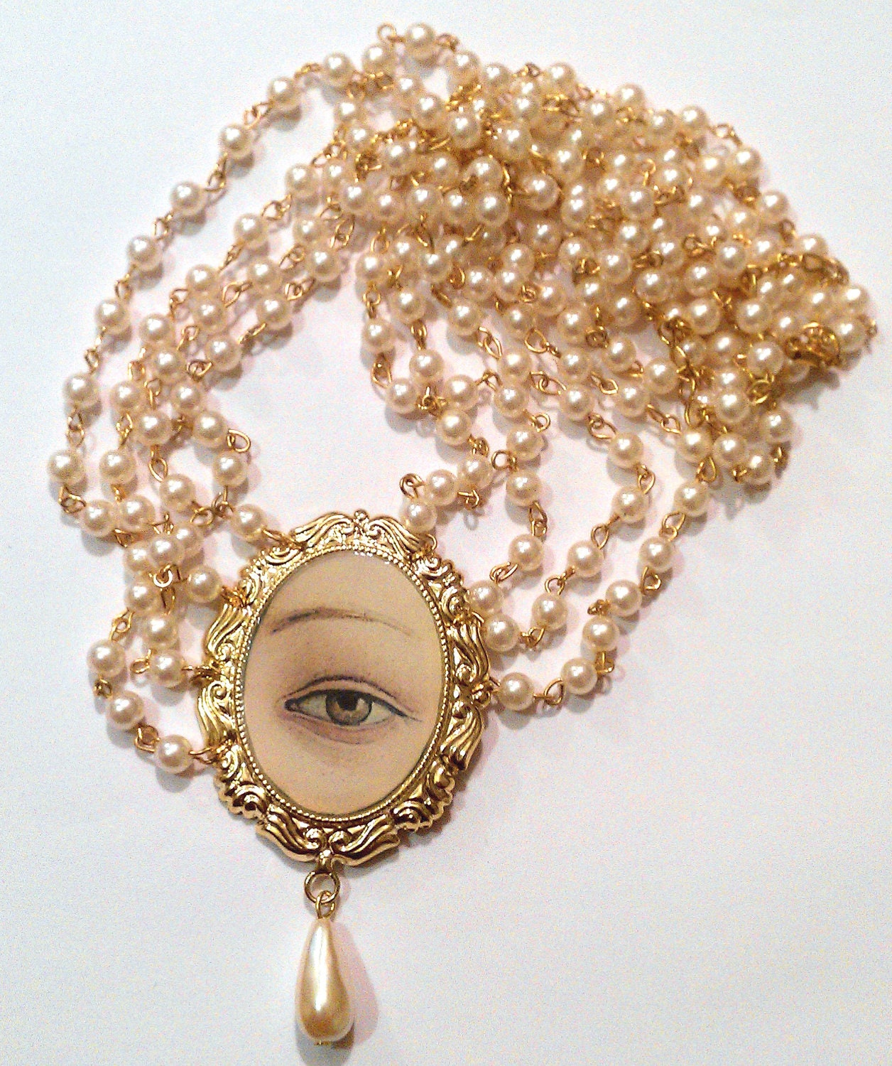 Gold Necklace - The Foam