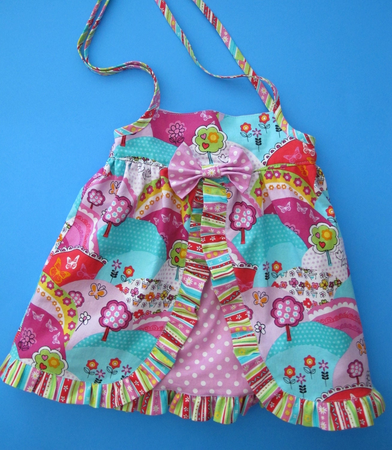 Baby Dress PDF Pattern - Four Patterns in One from simple sundress to layered ruffled dress