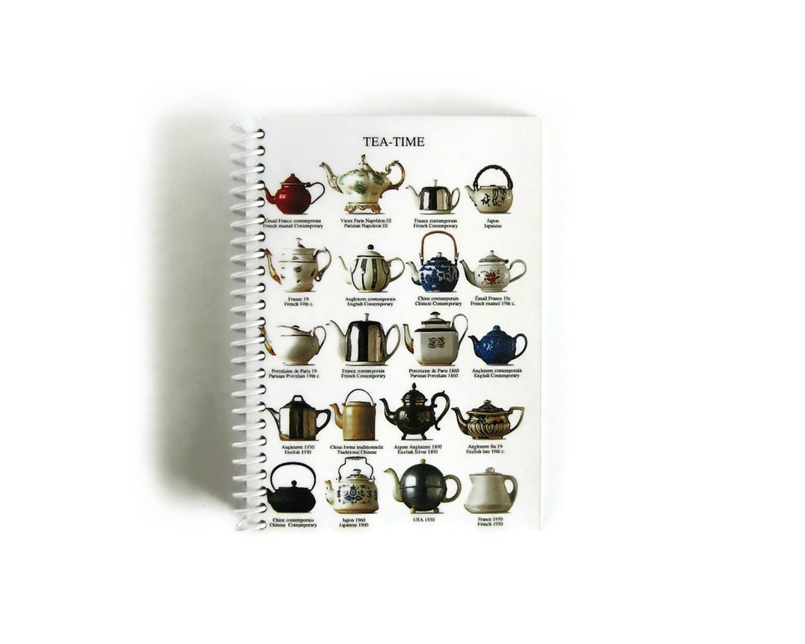 Tea Time - Notebook Spiral Bound (4 x 6)