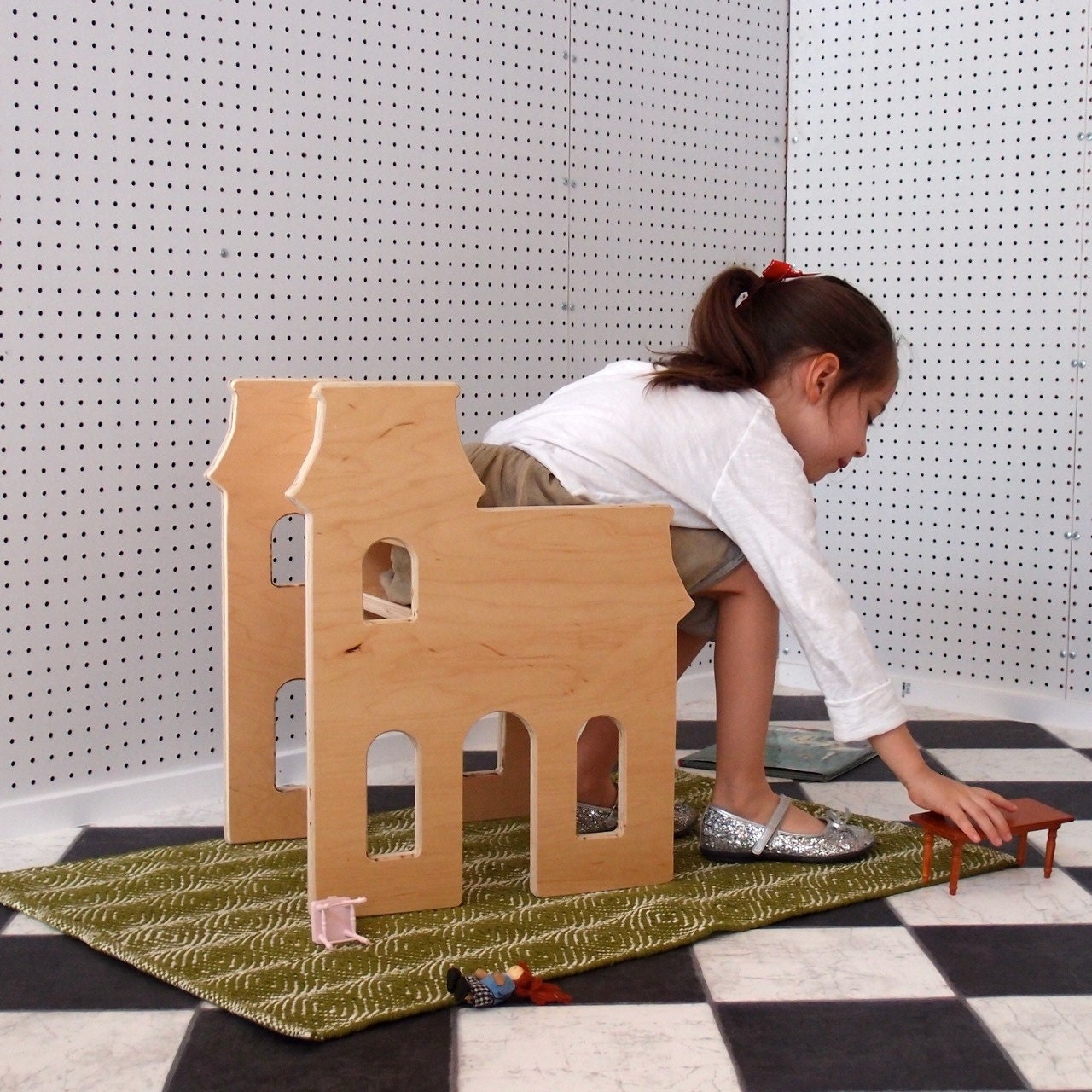 Children's Chair Victorian House from the Neighborhood Collection by Paloma's Nest
