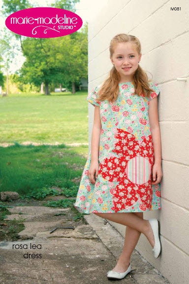 rosa lea dress pattern by marie-madeline studio (M081)