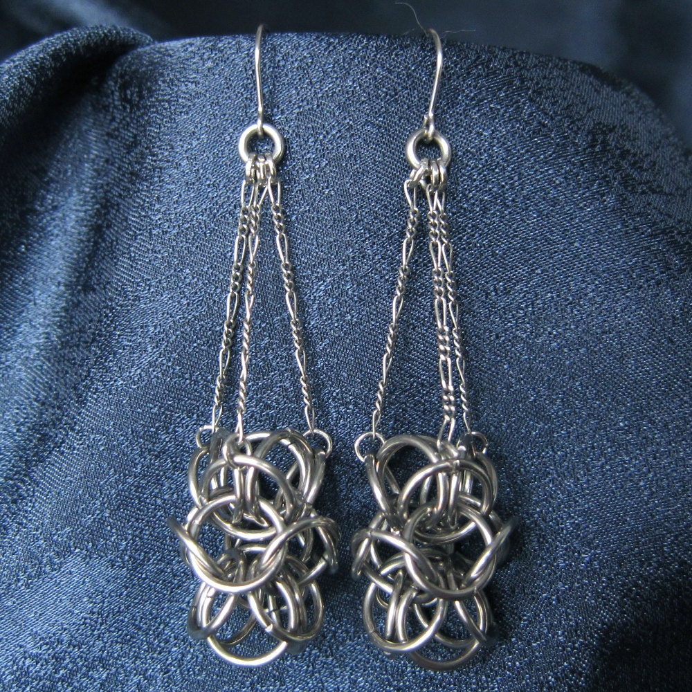 Earrings - Turkish Orbital Chandeliers
