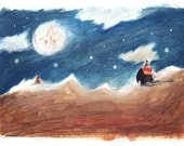 Traveller - limited edition 11 x 8" print