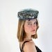 1950s Hat - Birdcage Veil Hat