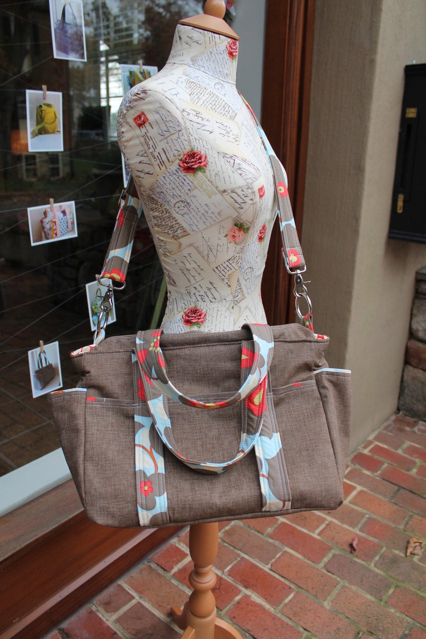 Stylish Baby Boy Brown Diaper Bag