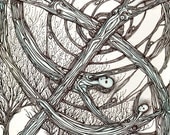 Icicle Spirits-8x10 archival giclee print