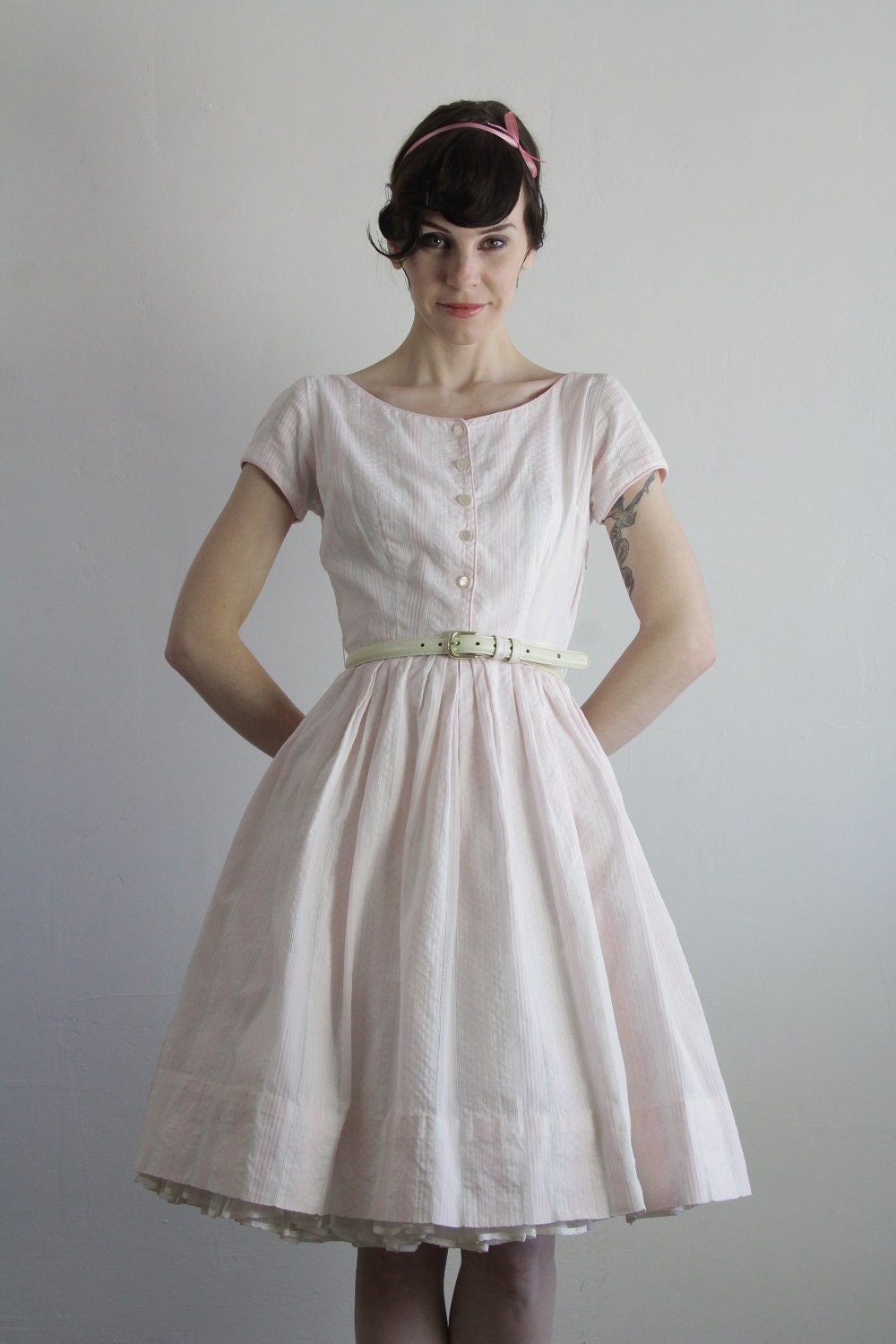 Vintage pink dress