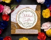 Stitched Gifts - Chronicle Books, Signed copy of embroidery craft book by Jessica Marquez