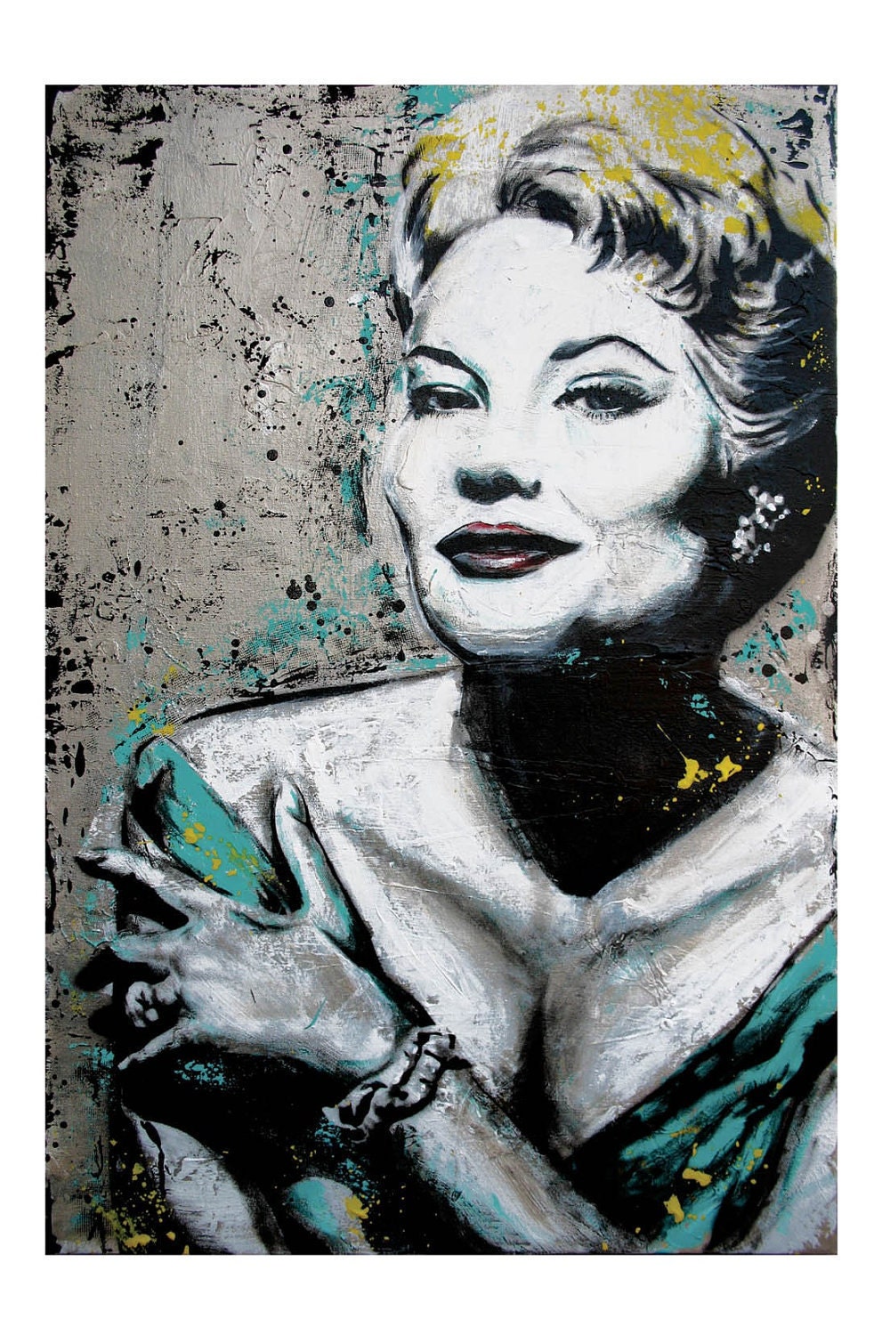 Patti Page - Conquest - 12 x 18 High Quality Pop Art Print