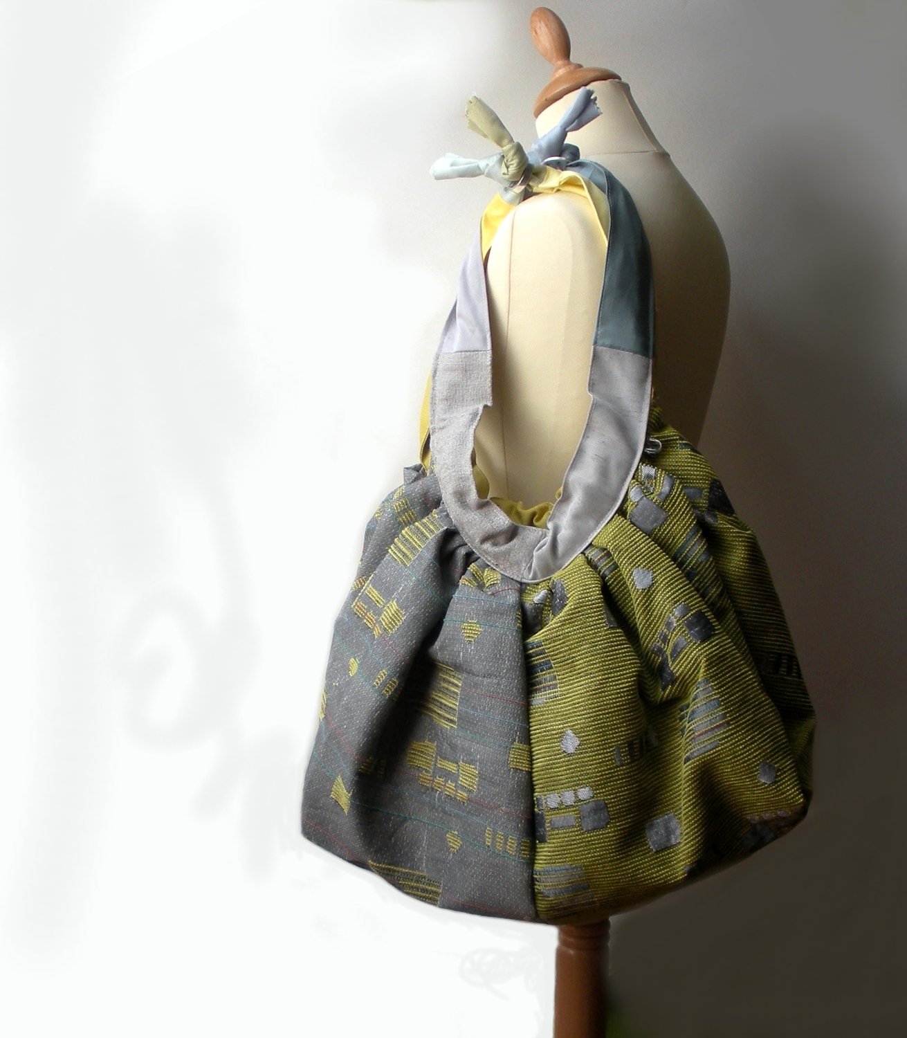 Diaper Bag - Double Handbag - zipped - shoulder bag - bacpack