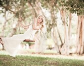 Wedding Veil, Bridal Veil, Whimsical, Sheer, Spiral Curls, Bridal Illusion Tulle, 42" Ariel's Seaweed Veil