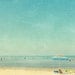 Beach Photography, Nature Photo, Blue Lake, Summer Days, Wall Decor, Beach Decor, Shabby Chic, Fpoe - Under the Umbrella (8x10)