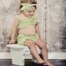 Petti Lace romper swim suit  2 piece bikini bathing suit toddler girl   photo prop