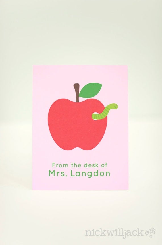 Printable Teacher's Stationery Gift Set - PDF Il_570xn