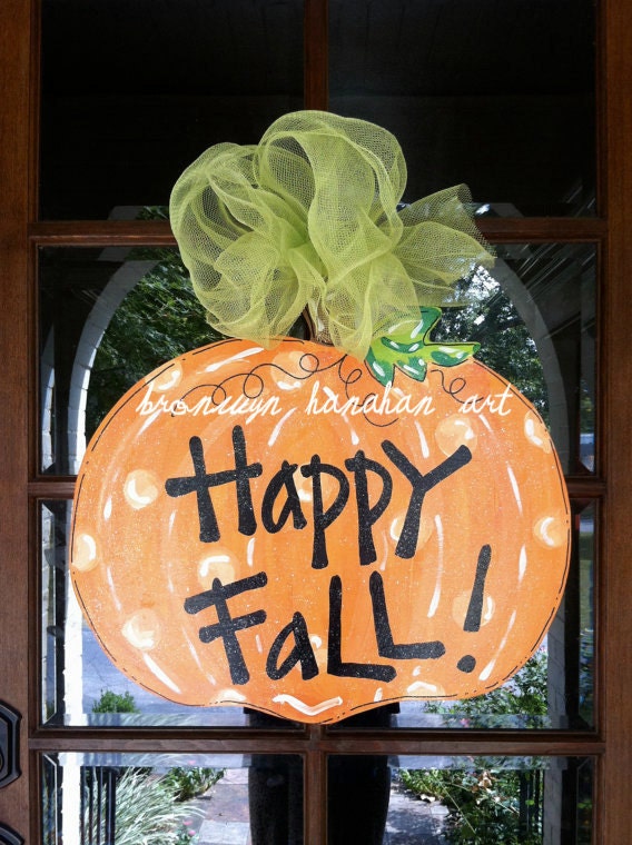 The Great Pumpkin Door Hanger - Bronwyn Hanahan Original