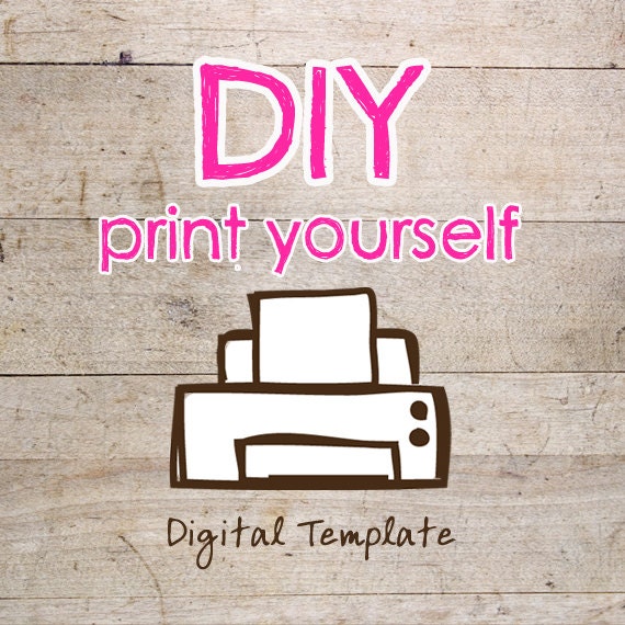 DIY - Custom Digital Template - Printable File - Business Cards - Display Cards - Earring Cards