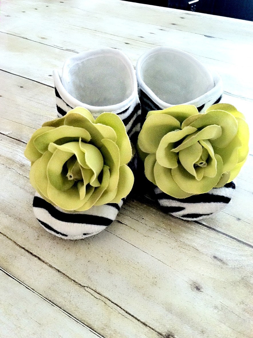 Zebra Baby Booties Baby Girl Newborn Booties Girl Boots Girls Shoes Soft Sole Newborn- Infant Children First Birthday Baby shower gift