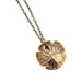 Tiny Sand Dollar Bronze Necklace - Cast from a Real Sand Dollar