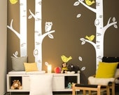 Birch Tree Wall Decal - Project Nursery Featured - Baby Nursery