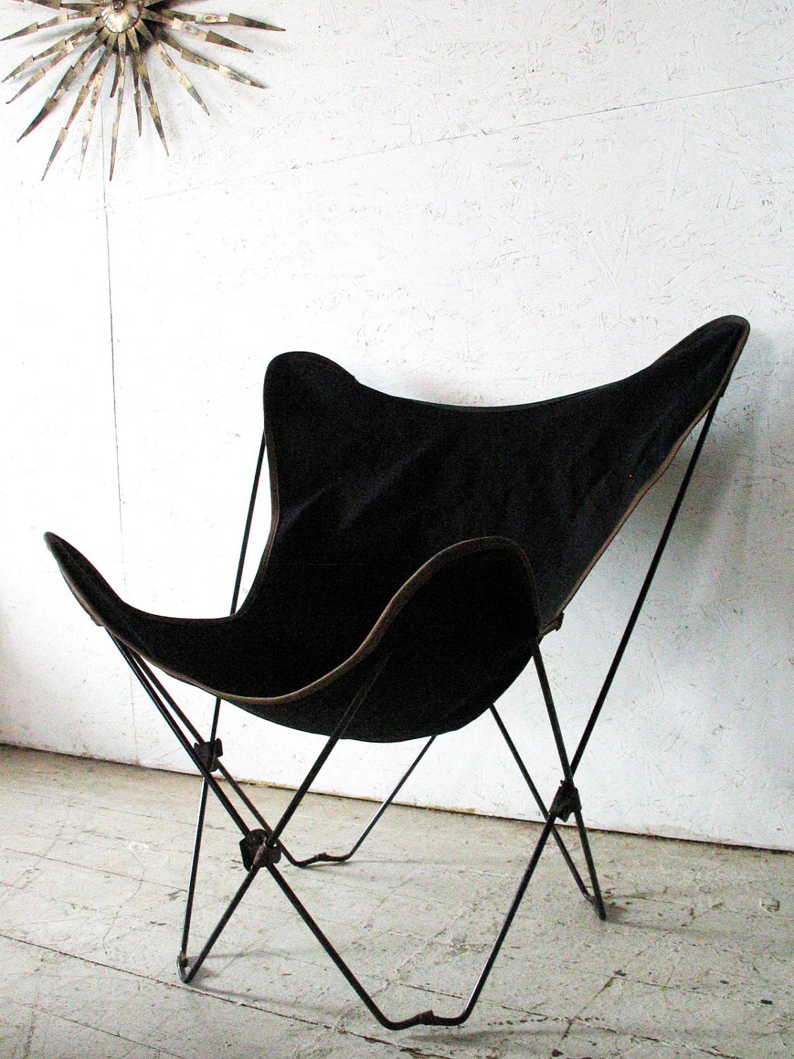 SALE Vintage Butterfly Chair , mid century modern furniture