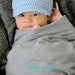 Newborn Hat, Newsboy Hat, Baby Boy Hat, Photography Prop