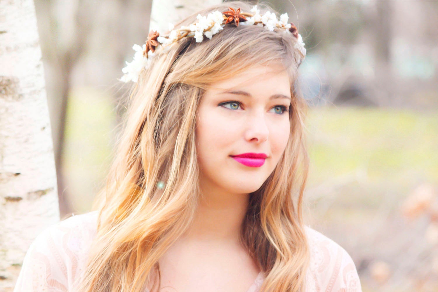 wedding accessories, bridal headband, bridal hair flower, rustic wedding flower bridal hair crown, woodland wedding, bridal headpiece