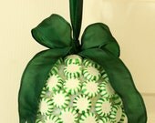 Spearmint Candy Kissing Ball // Candy Pomander kissing Ball // Kissing Balls for Weddings // Green Kissing Ball