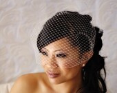 15 inch Bandeau Birdcage Veil
