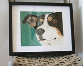 Custom Pastel Pet Portrait 8x10"