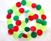 Felt Circle Garland - Merry in Red and Green Il_170x135