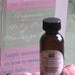 Organic Baby Ease Massage Oil Chamomile and Lavender 1oz amber glass bottle plus Massage instruction pamphlet with how to steps