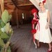 Wedding Dress with Tea Length Skirt - Hey Little Lucy