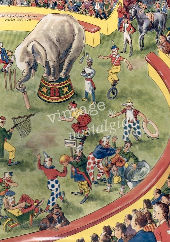 vintage circus illustrations