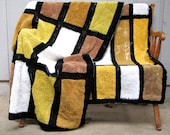 Vintage Mid Century Pair of Modern Shag Rugs
