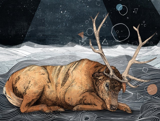 The Unsleeping Dream // A3 print (signed and numbered 1st edition of 100)