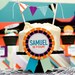 Birthday Party Decals (4 Inch Circles) from the Vintage Car DIY Printable Collection by Spaceships and Laser Beams