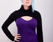 Plain colour cowl neck shrug (colour choice)