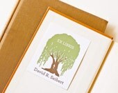 Personalized Bookplates, Custom Bookplate Sticker, Father's Day Gift // WILLOW